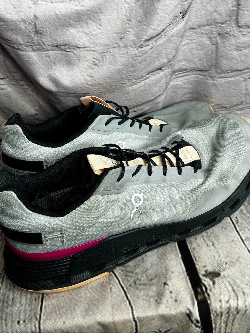 On Cloud Cloudnova Form Glacier (cool Gray) Aurora‎ Running Shoes Women’s Sz 11